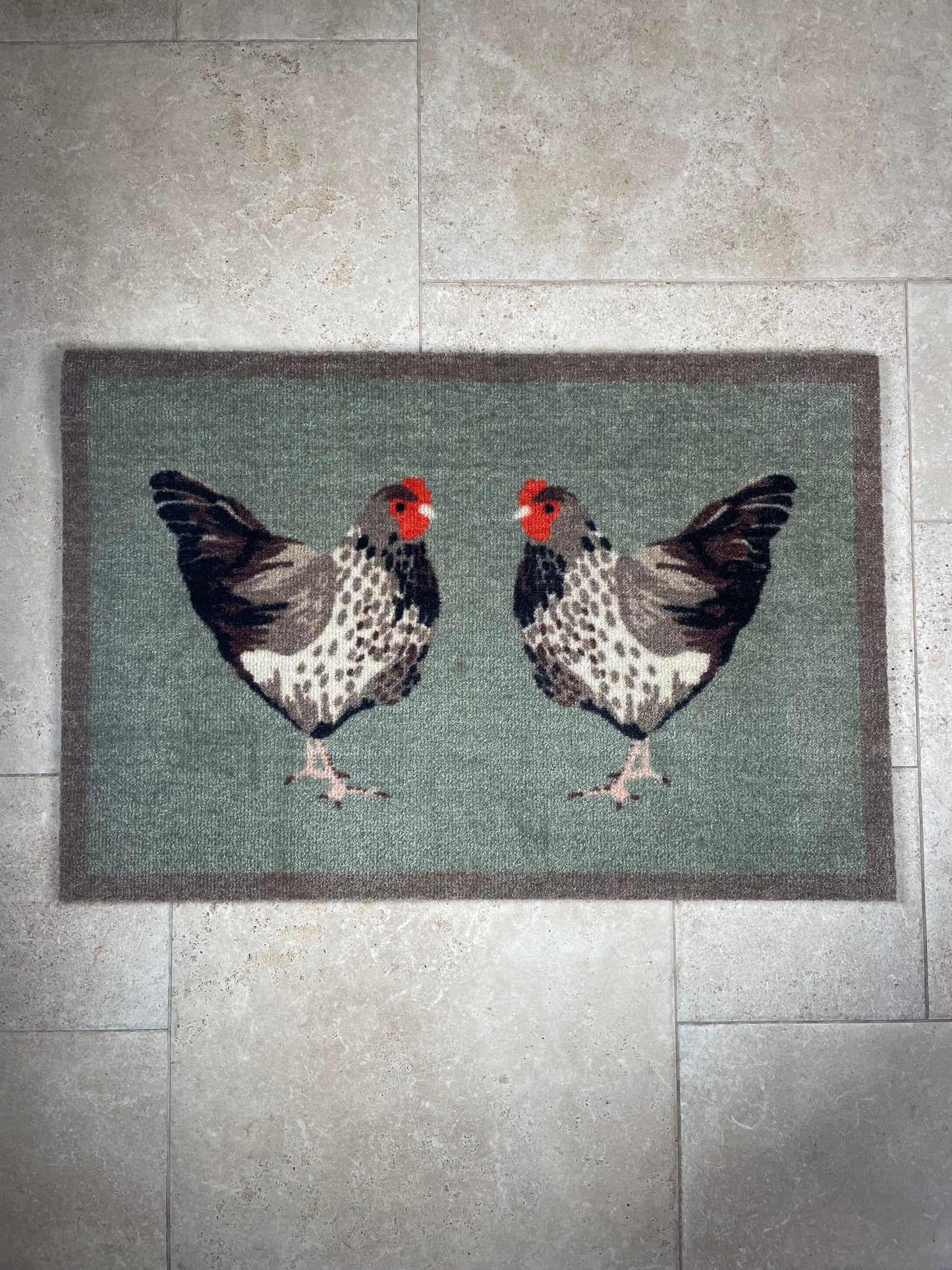 Chicken Design Internal Doormat | 75cm x 50cm