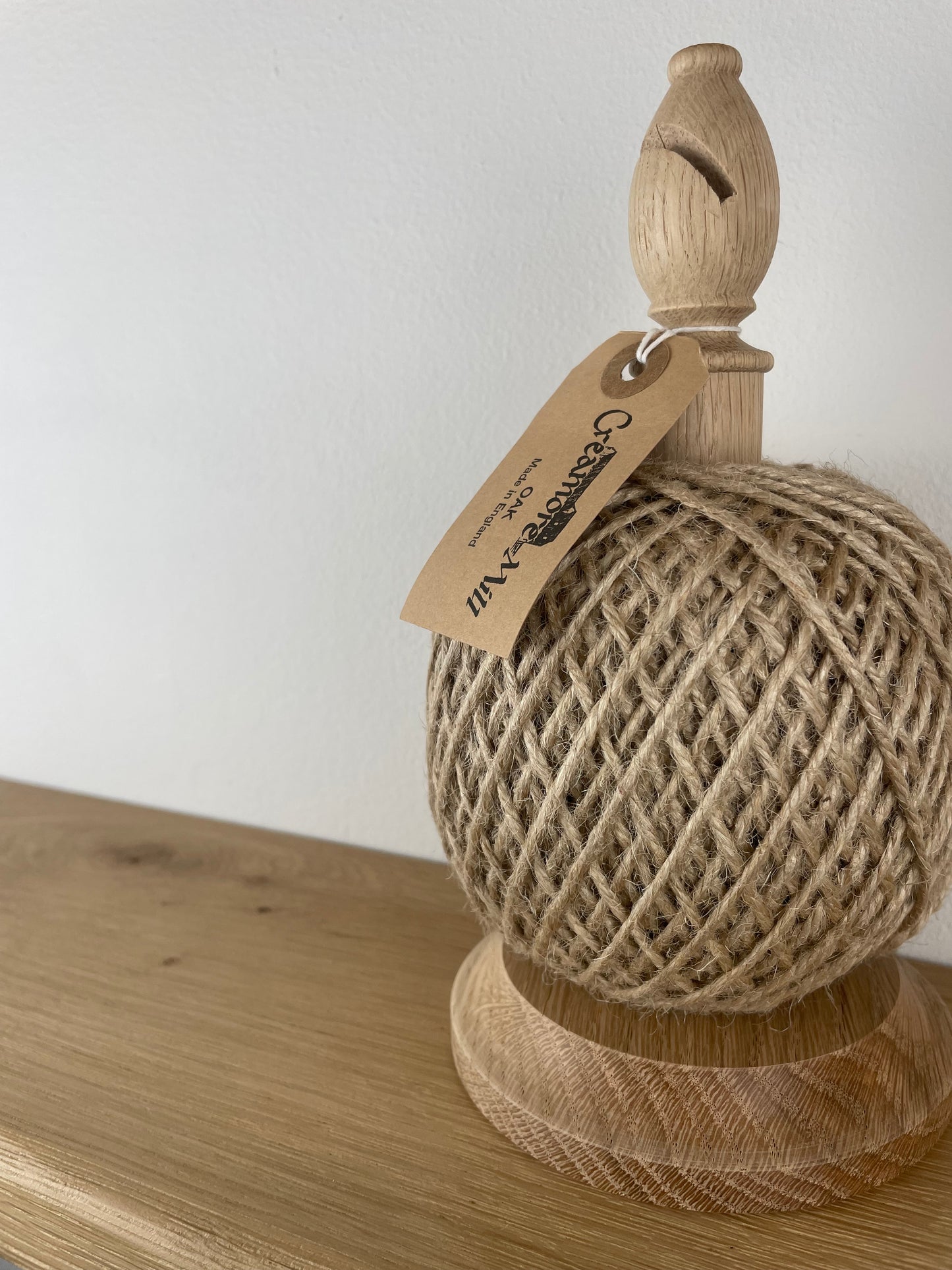 Oak Twine & Stand Cutter | Natural | Small