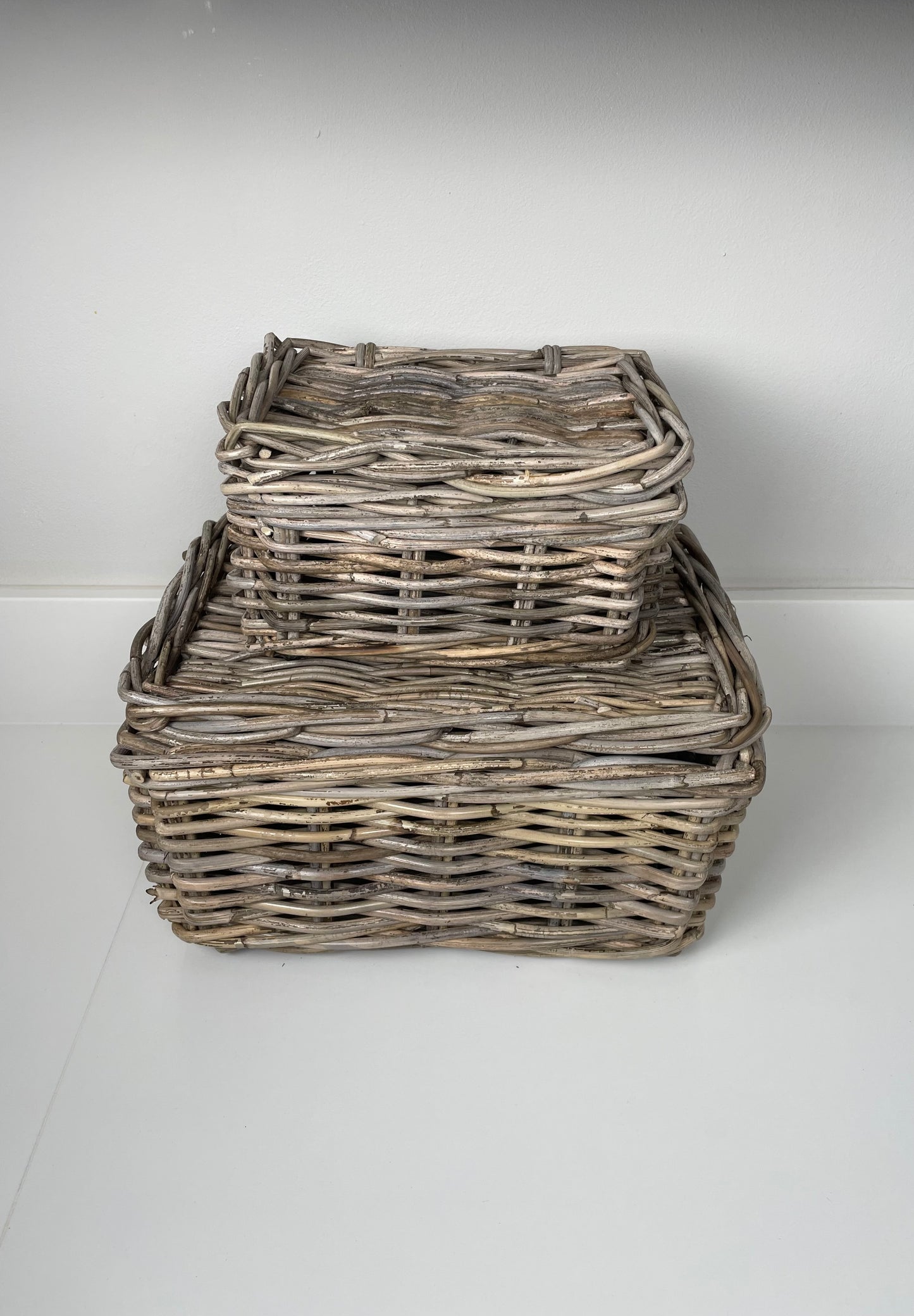 Wilmslow Storage Baskets | Set of Two | Rattan