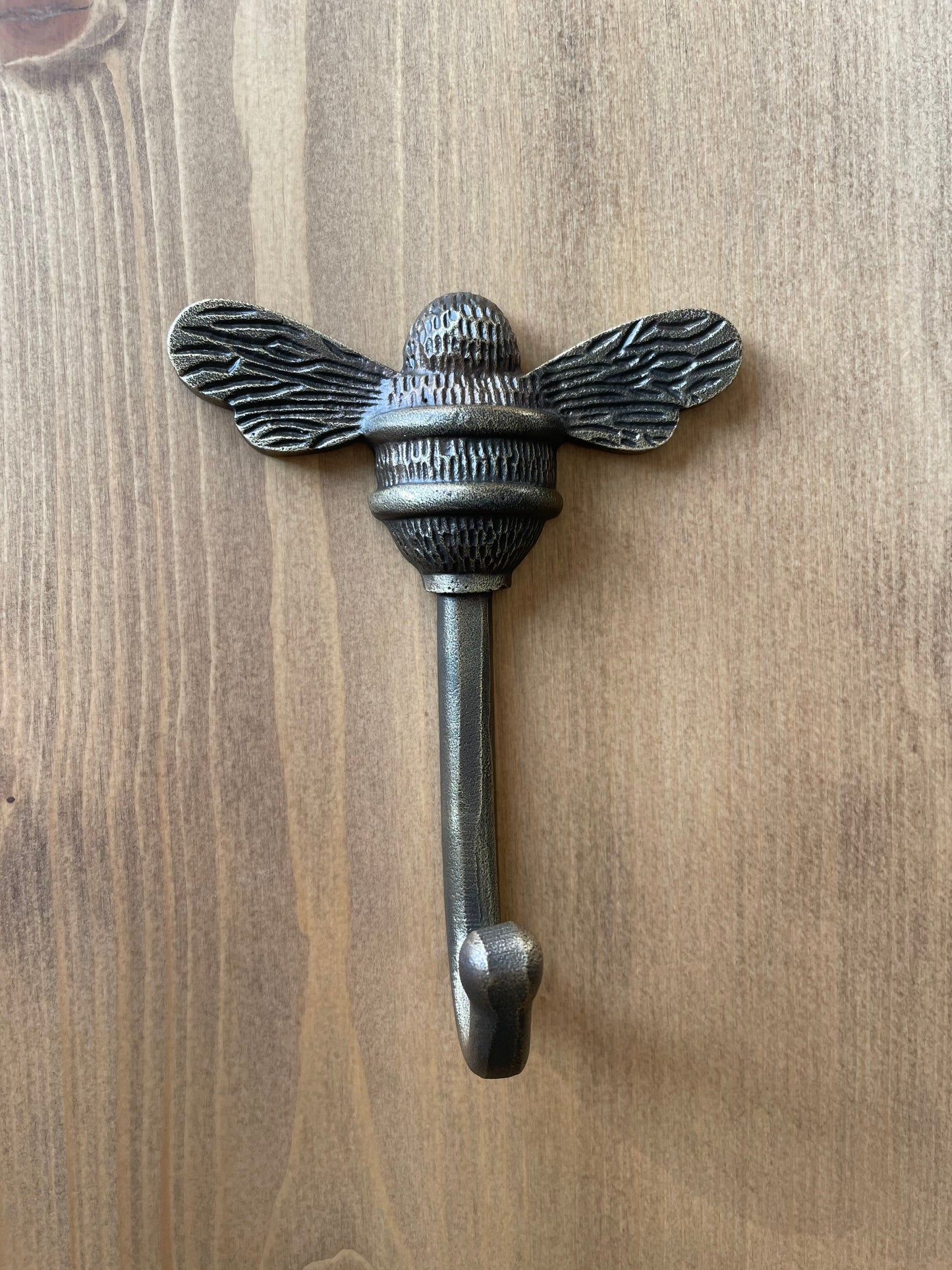 Bee Hook | Antique Brass Finish