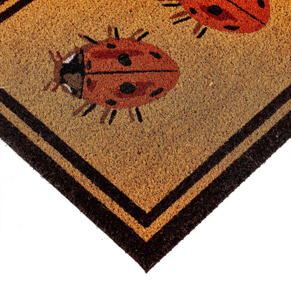 Ladybird Coir Doormat