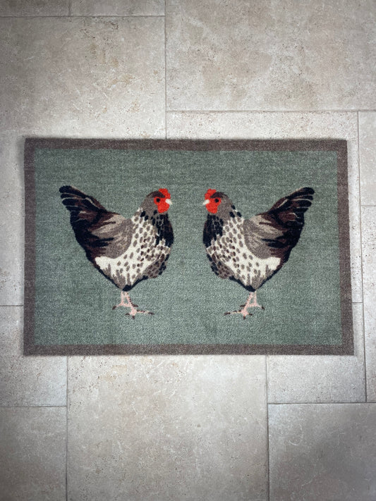 Chicken Design Internal Doormat | 75cm x 50cm