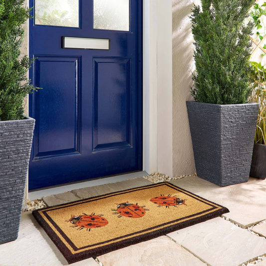 Ladybird Coir Doormat