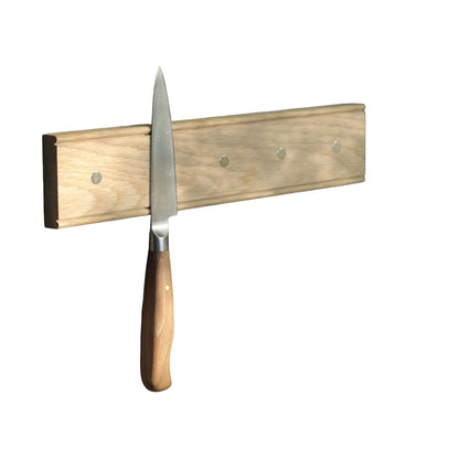 Oak Magnetic Knife Rack