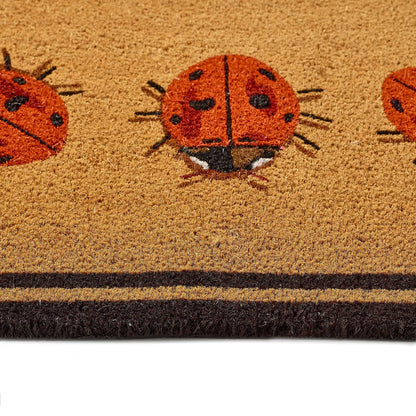 Ladybird Coir Doormat