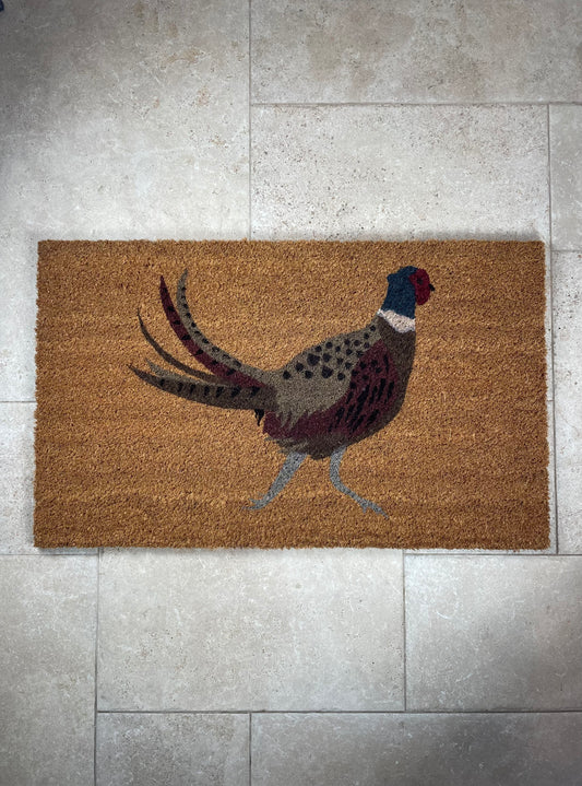 Pheasant Design Coir Door Mat | 75cm x 45cm