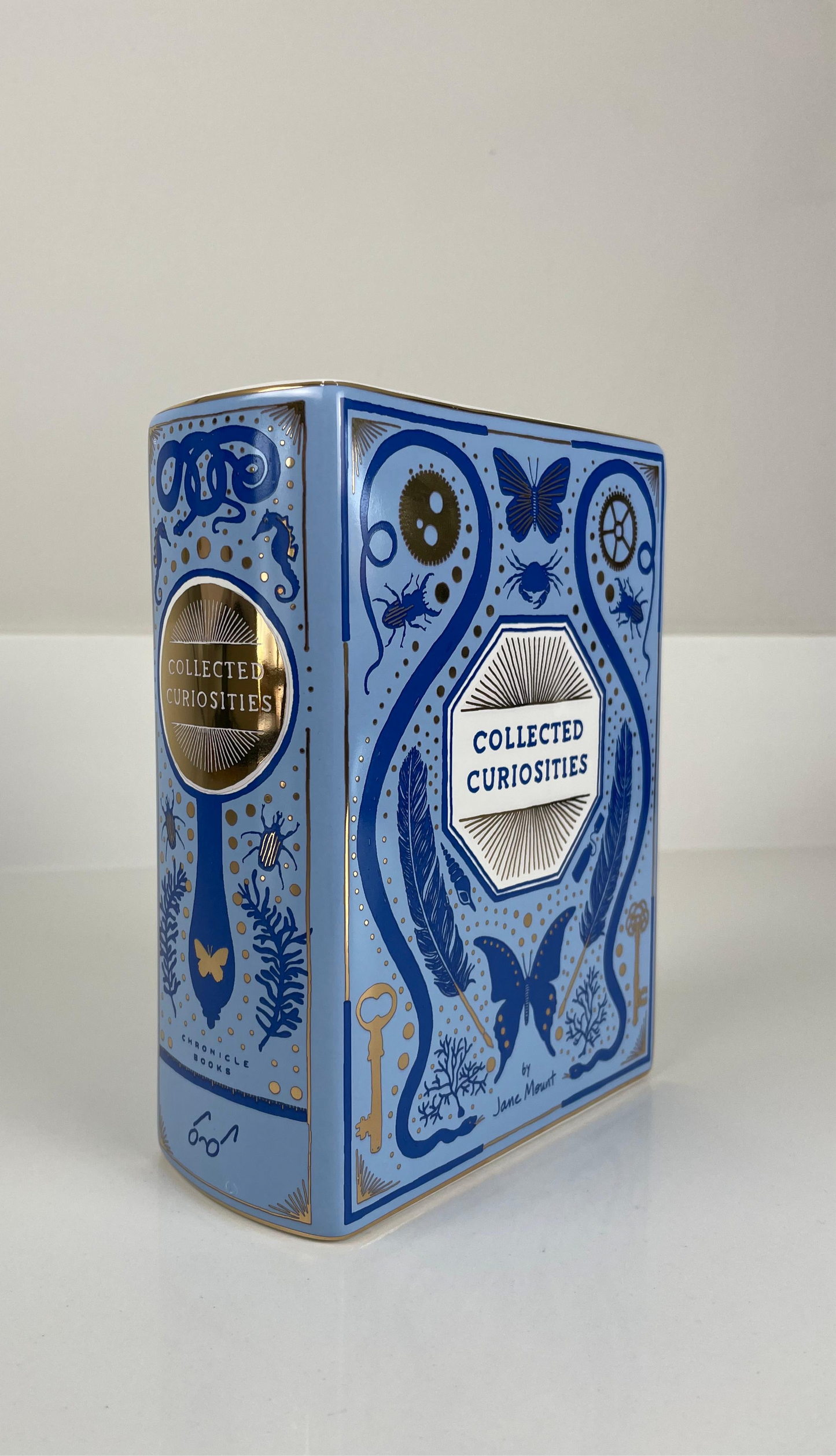 Collected Curiosities Ceramic Book Vase