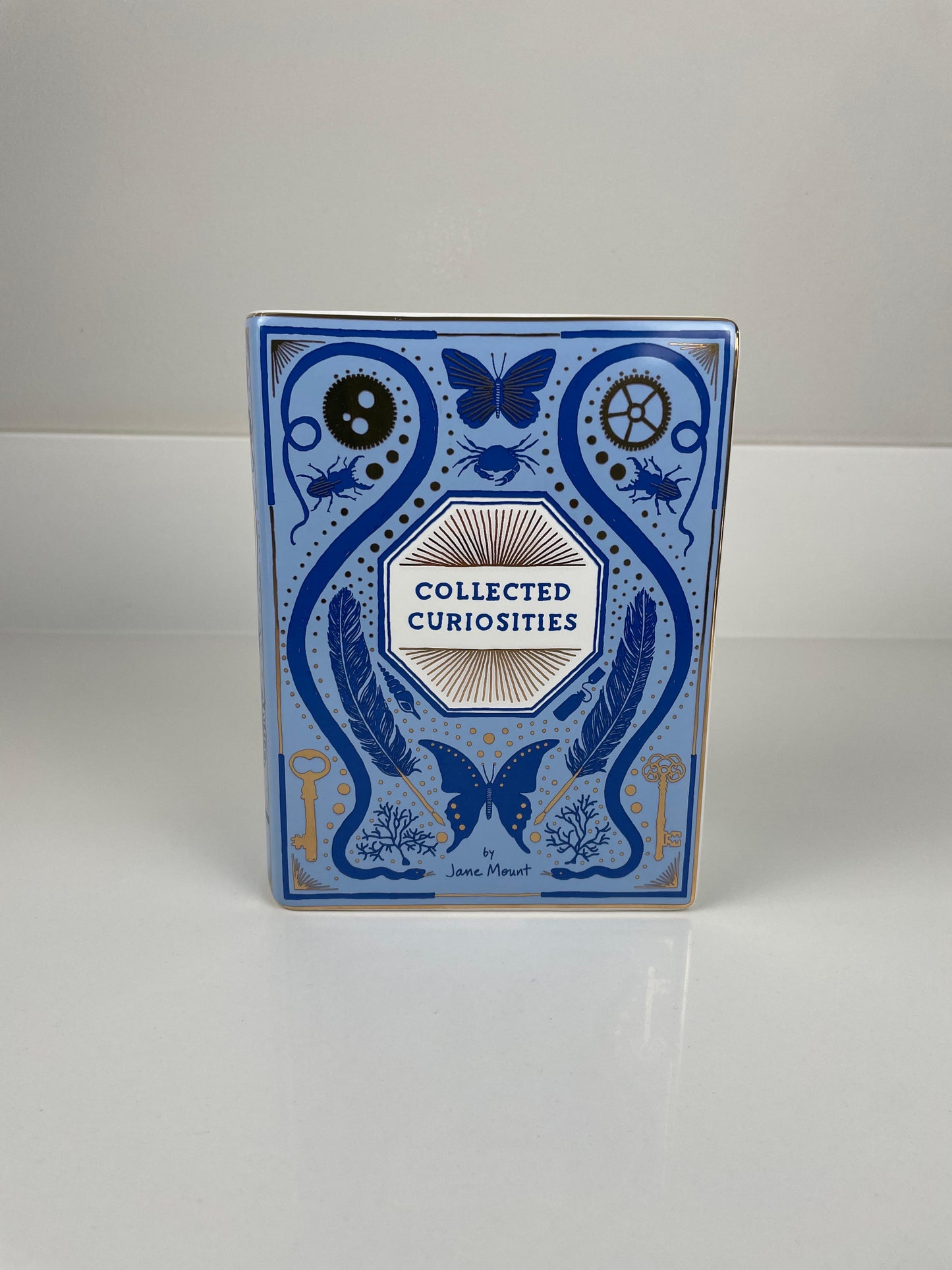 Collected Curiosities Ceramic Book Vase