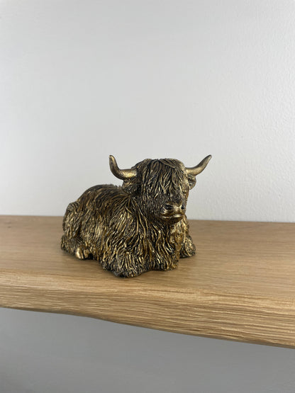 Highland Cow Ornament | Standing or Sitting