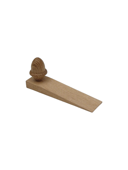 Oak Acorn Doorstop