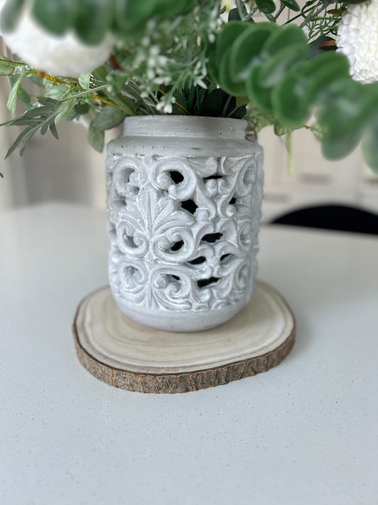 Natural Wood Centrepiece