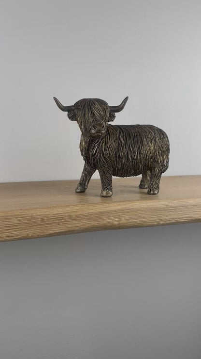Highland Cow Ornament | Standing or Sitting